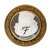 Image 2 : .999 Silver Fitzgeralds Casino & Hotel Las Vegas, NV $20 Limited Edition Gaming Token