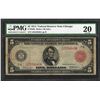 Image 1 : 1914 $5 Federal Reserve Note Chicago Fr.838b PMG Very Fine 20