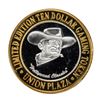 Image 1 : .999 Silver Plaza Hotel & Casino Nevada $10 Gaming Token Limited Edition
