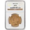 Image 1 : 1890-CC $20 Liberty Head Double Eagle Gold Coin NGC AU58