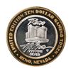 Image 2 : .999 Silver Hilton Reno, Nevada $10 Casino Limited Edition Gaming Token