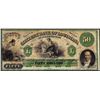 Image 1 : 1800's $50 Citizens Bank of Louisiana at Shreveport, LA Obsolete Banknote