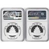 Image 2 : Lot of (2) 2019 China 10 Yuan Silver Panda Coins NGC MS70 Early Releases