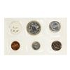 Image 3 : 1960 (5) Coin Proof Set Small Date in Envelope