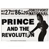 Image 1 : "PRINCE AND THE REVOLUTION" 1986 BELGIUM CONCERT POSTER.