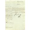 Image 1 : BERNARDO O'HIGGINS RIQUELME SIGNED DOCUMENT.