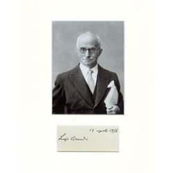 LUIGI EINDUDI (1874-1961).