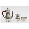 Image 1 : ADIE BROS. LTD. BIRMINGHAM (ENGLAND), STERLING TEA SET 3 PCS