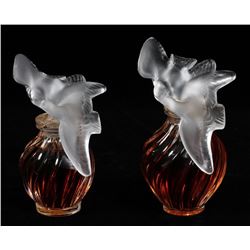 LALIQUE FRANCE L'AIR DU TEMPS CRYSTAL PERFUMES.