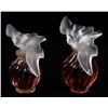 Image 1 : LALIQUE FRANCE L'AIR DU TEMPS CRYSTAL PERFUMES.