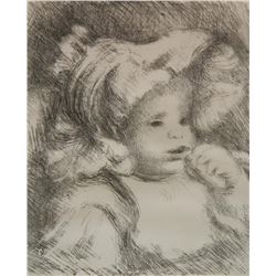 Pierre August Renoir lithograph.