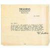 Image 1 : ED SULLIVAN PERSONAL TYPED AND SIGNED LETTER.