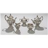 Image 1 : Gorham Chantilly-Duchess Sterling 5pc Tea Set.