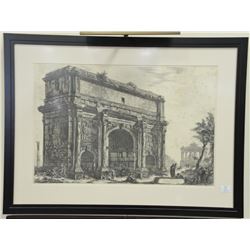 Giovanni B. Piranese, etching.