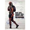 Image 1 : Deadpool Ryan Reynolds Autographed Poster.