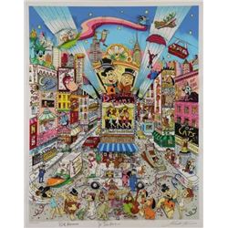 3-D Serigraph. "Broadway Tunes".