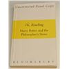 Image 1 : Harry Potter and the Philosopher's Stone, Uncorrected Proof Copy.