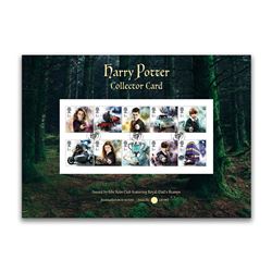 Harry Potter Stamp Complete Collector Card