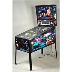 Star Trek Next Generation Pinball Machine.