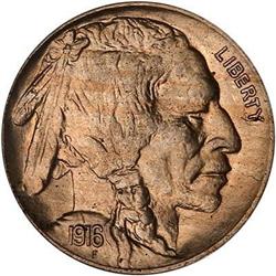 1916 Buffalo Nickel NGC MS64