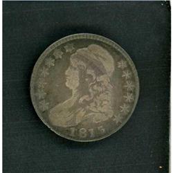 1813 Capped Bust Half Dollar RAW F12 O-101