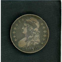 1814 Capped Bust Half Dollar RAW VF O-107