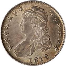 1819/8 Bust 50C. Sm 9 PCGS MS62