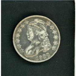 1822 Capped Bust Half Dollar RAW VF25 O-104