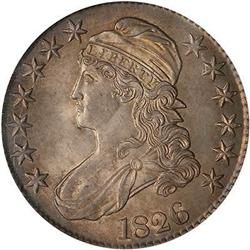 1826 Capped Bust Half Dollar PCGS MS64