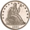 Image 1 : 1880 Liberty Seated Half Dollar MS67PL