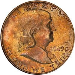 1949-D Franklin Half Dollar NGC MS66