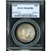 Image 1 : 1949 Franklin Half Dollar PCGS MS66FBL