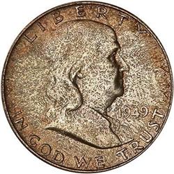 1949-S Franklin Half Dollar NGC MS66