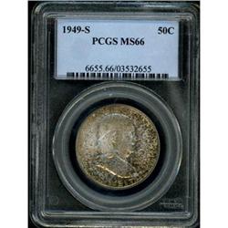 1949-S Franklin Half Dollar PCGS MS66