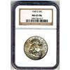 Image 1 : 1949-S Franklin Half Dollar NGC MS65FBL