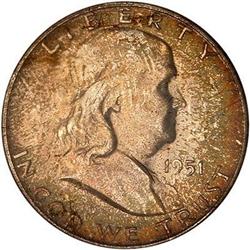 1951-S Franklin Half Dollar PCGS MS66