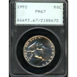 1952 Franklin Half Dollar PCGS PR67