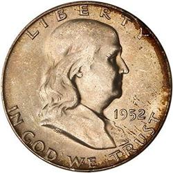 1952-S Franklin Half Dollar PCGS MS65