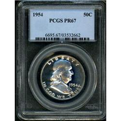 1954 Franklin Half Dollar PCGS PR67