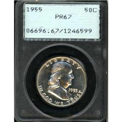 1955 Franklin Half Dollar PCGS PR67