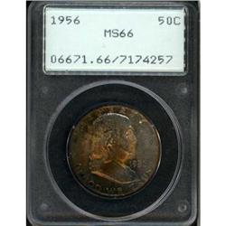 1956 Franklin Half Dollar PCGS MS66