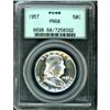 Image 1 : 1957 Franklin Half Dollar PCGS PR68