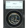 Image 1 : 1958 Franklin Half Dollar PCGS PR67