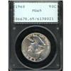 Image 1 : 1960 Franklin Half Dollar PCGS MS65
