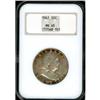 Image 1 : 1961 Franklin Half Dollar NGC MS65