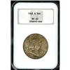 Image 1 : 1962-D Franklin Half Dollar NGC MS65