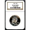 Image 1 : 1963 Franklin Half Dollar NGC PF68 CAMEO