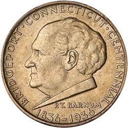 1936 Bridgeport Half Dollar NGC MS66