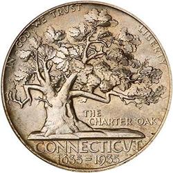 1935 Connecticut Half Dollar NGC MS65