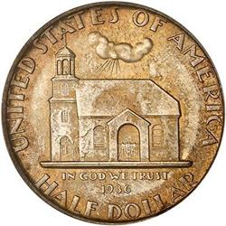 1936 Delaware Half Dollar PCGS MS65
